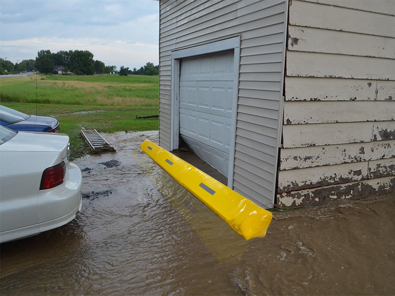 Puerta de garaje, puerta de hogar, puertas de patio, barreras de agua  contra inundaciones – Presas de agua de inundación reutilizables móviles de