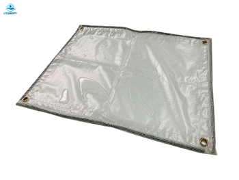 Lona de malla transparente de PVC para el uso de plantas de jardín