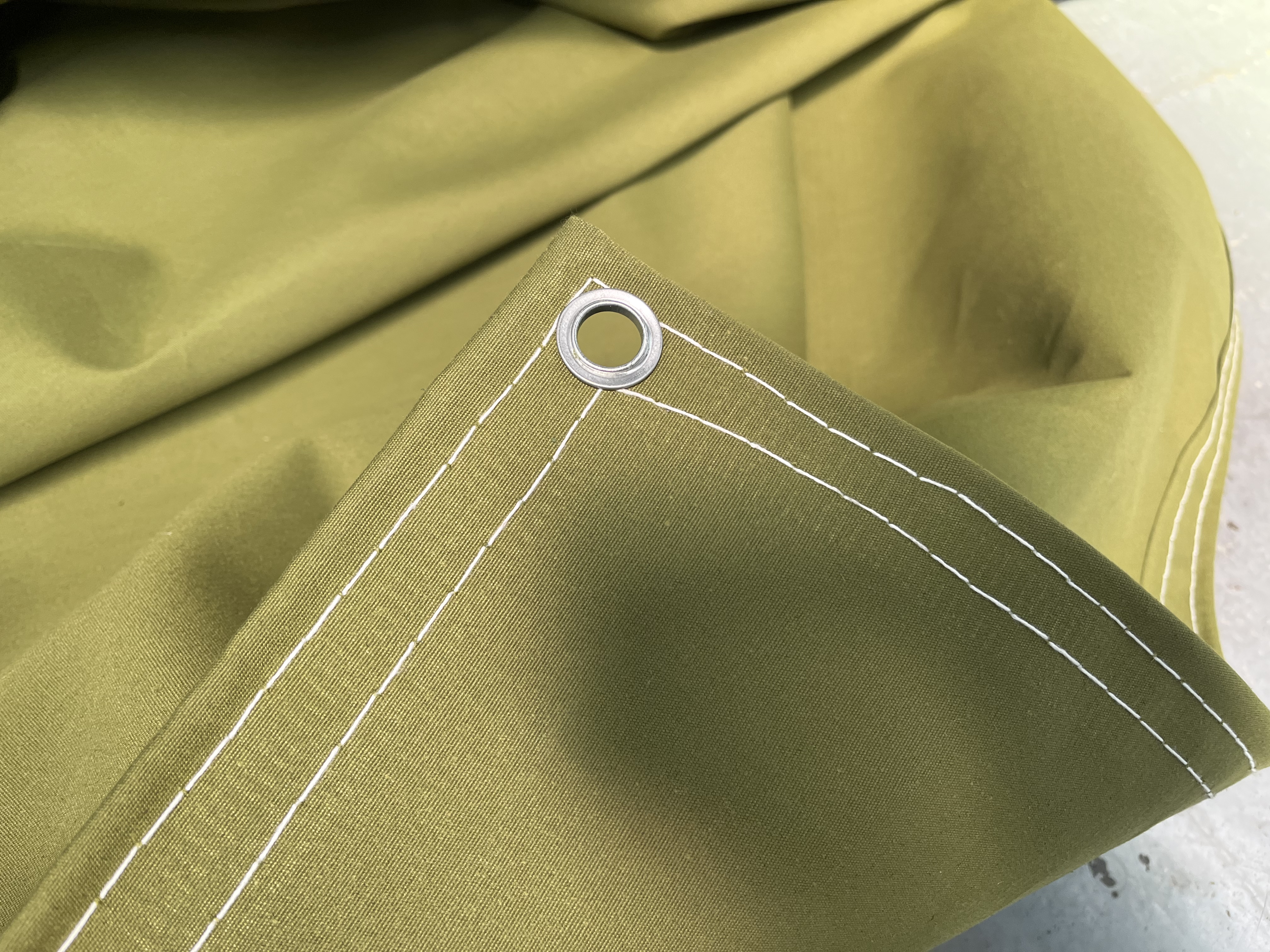 Cubiertas de lona de lona, ​​lona de lona impermeable, cubiertas de lona de lona para exteriores, tela de lona amarilla