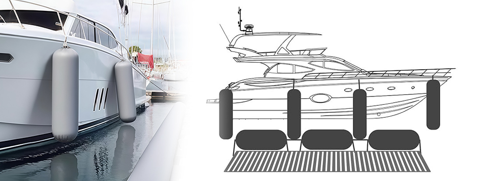 Fender marino inflable, airbag de acoplamiento de barcos, airbag de acoplamiento de barcos, airbag de acoplamiento de barcos, guardabarros inflables para yates / botes