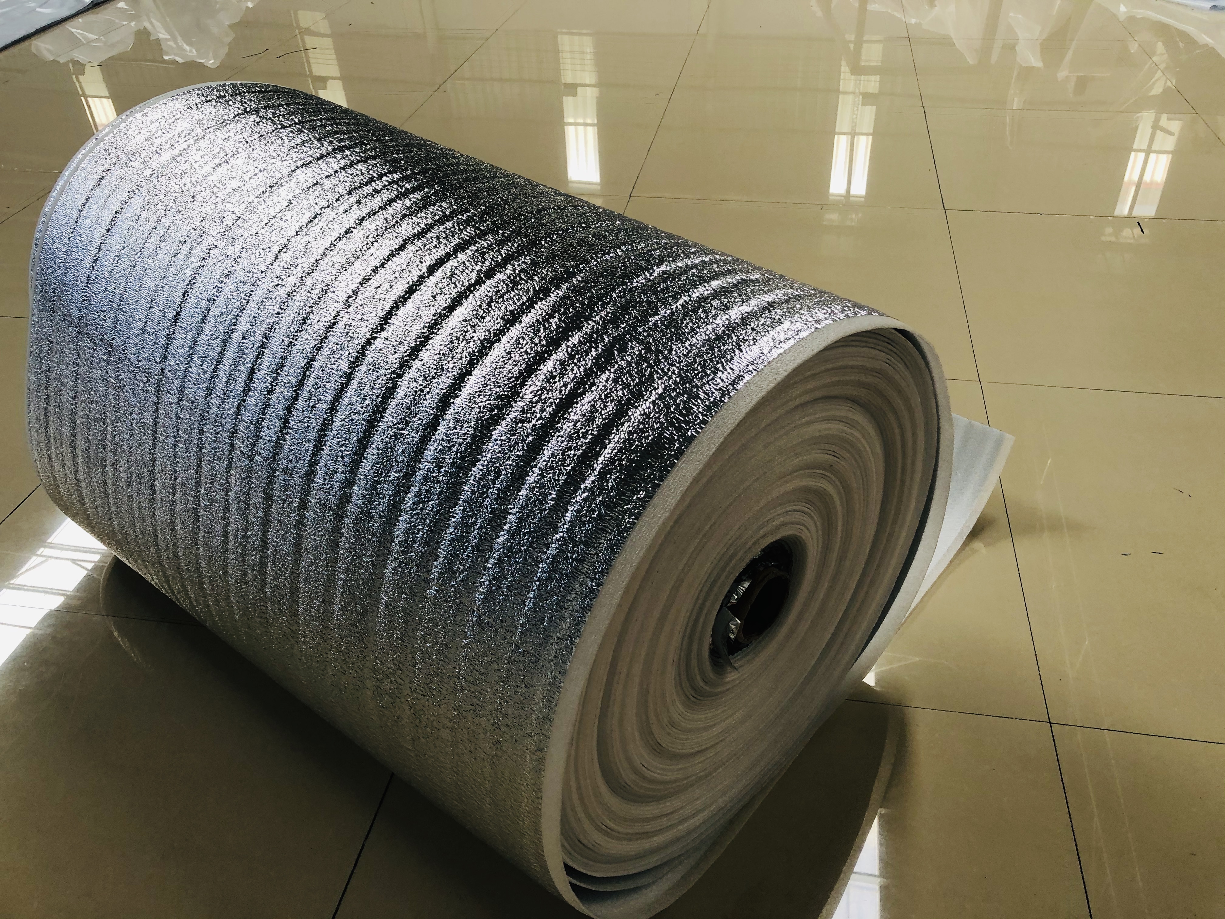 pel&iacute;cula de aluminio algod&oacute;n perlado