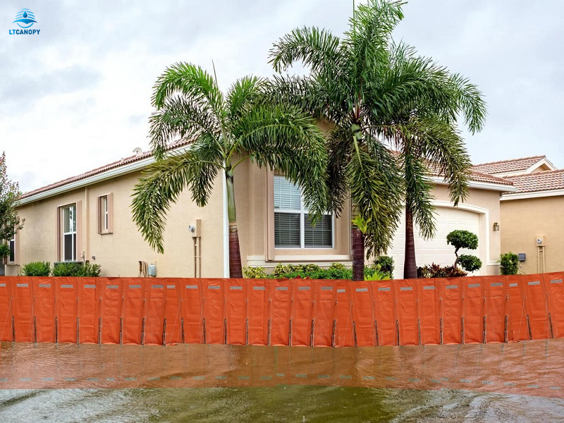 Compuertas contra inundaciones para viviendas residenciales