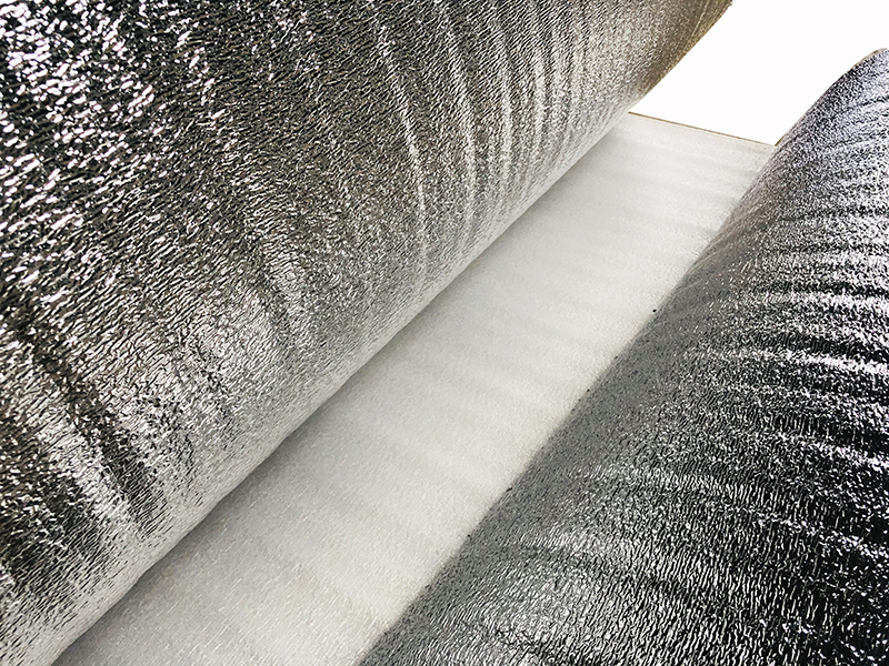 pel&iacute;cula de aluminio algod&oacute;n perlado