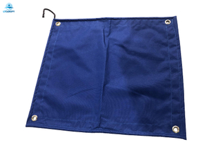 Tela Oxford recubierta de PVC azul oscuro para bolsa