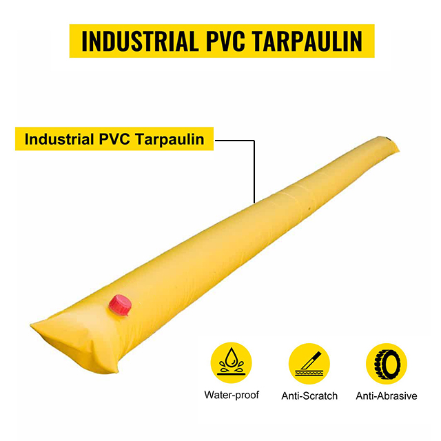 barrera de agua para inundaciones, tubos de desv&iacute;o de agua de PVC, protecci&oacute;n contra inundaciones, barrera contra inundaciones llena de agua, tubo contra inundaciones, barrera contra inundaciones, presa de puerta,