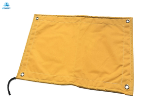 Tela Oxford recubierta de PVC amarillo para textiles para el hogar