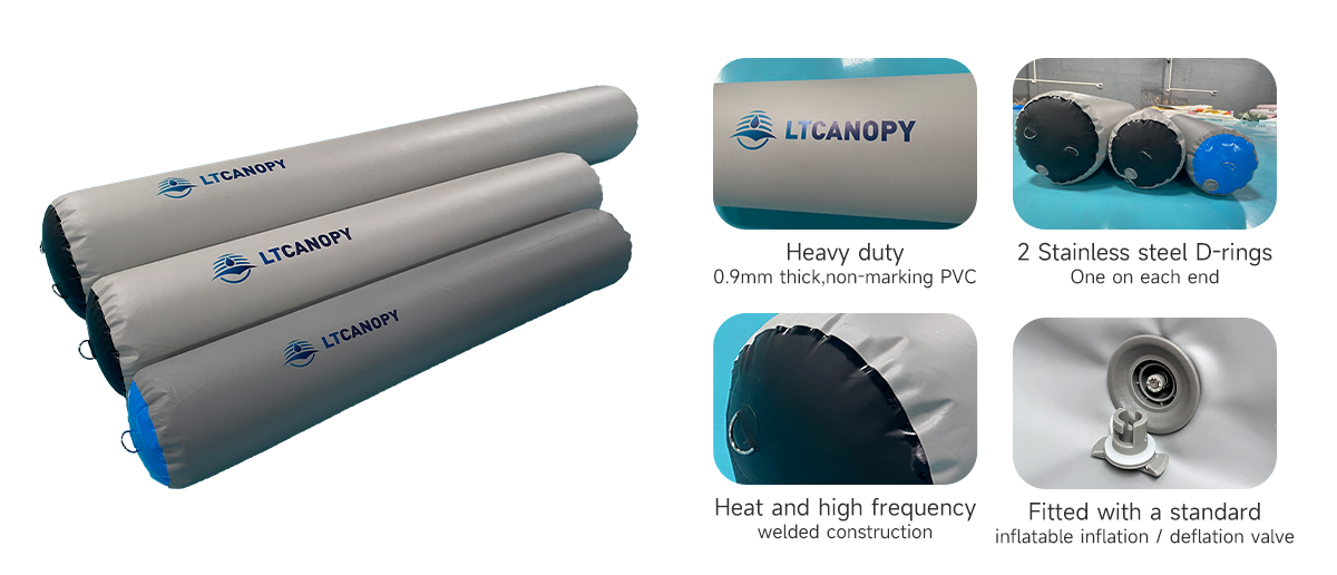 Fender marino inflable, airbag de acoplamiento de barcos, airbag de acoplamiento de barcos, airbag de acoplamiento de barcos, guardabarros inflables para yates / botes