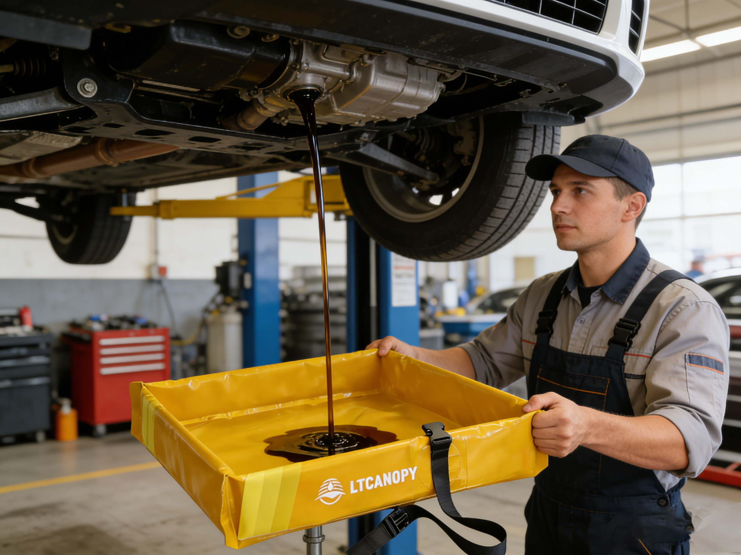 Berma plegable de contenci&oacute;n de derrames de estanque de patos, contenci&oacute;n secundaria, tanques delimitados, tanque de contenci&oacute;n de aceite, tanque de contenci&oacute;n de derrames
