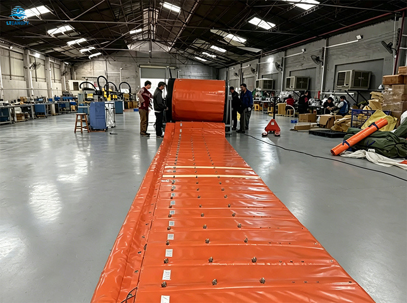 Barrera contra inundaciones estilo valla modular portátil para protección contra inundaciones