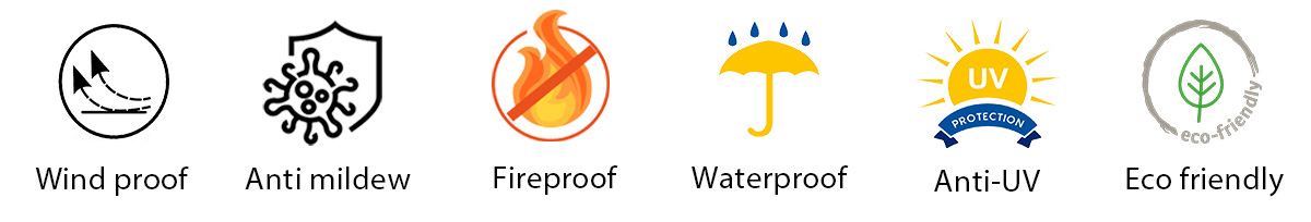 Beneficios de la barrera contra inundaciones anti-UV ign&iacute;fuga e impermeable