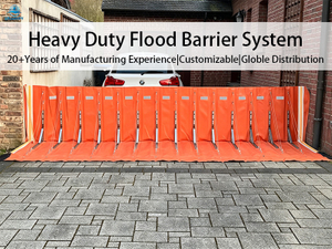 Sistema universal de barrera contra inundaciones | Control de inundaciones modular para todos los escenarios