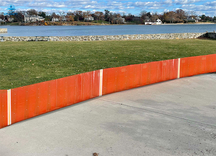 Barrera contra inundaciones estilo valla modular portátil para protección contra inundaciones