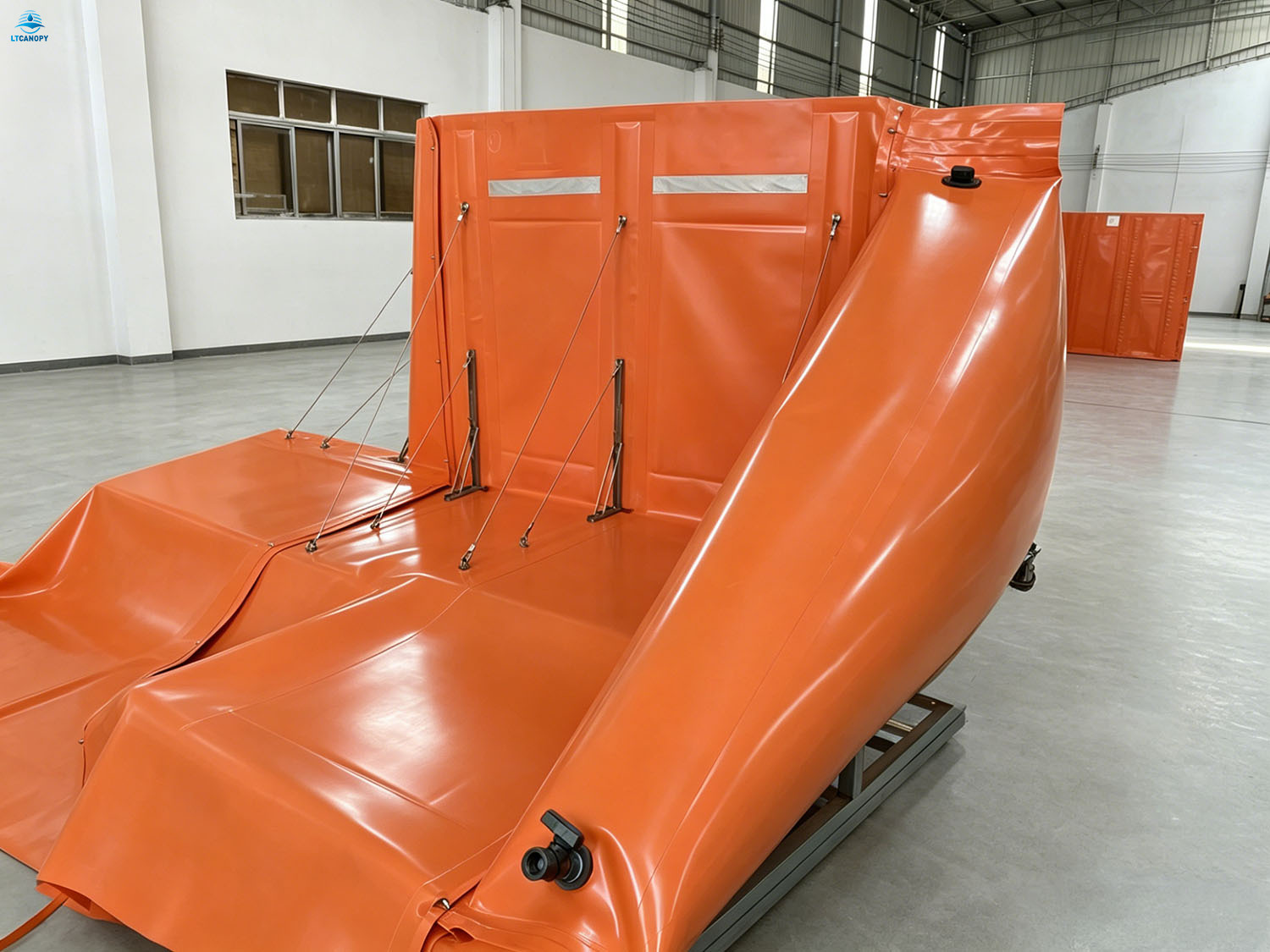 Barrera contra inundaciones de 1,8 m de altura para casa personalizada