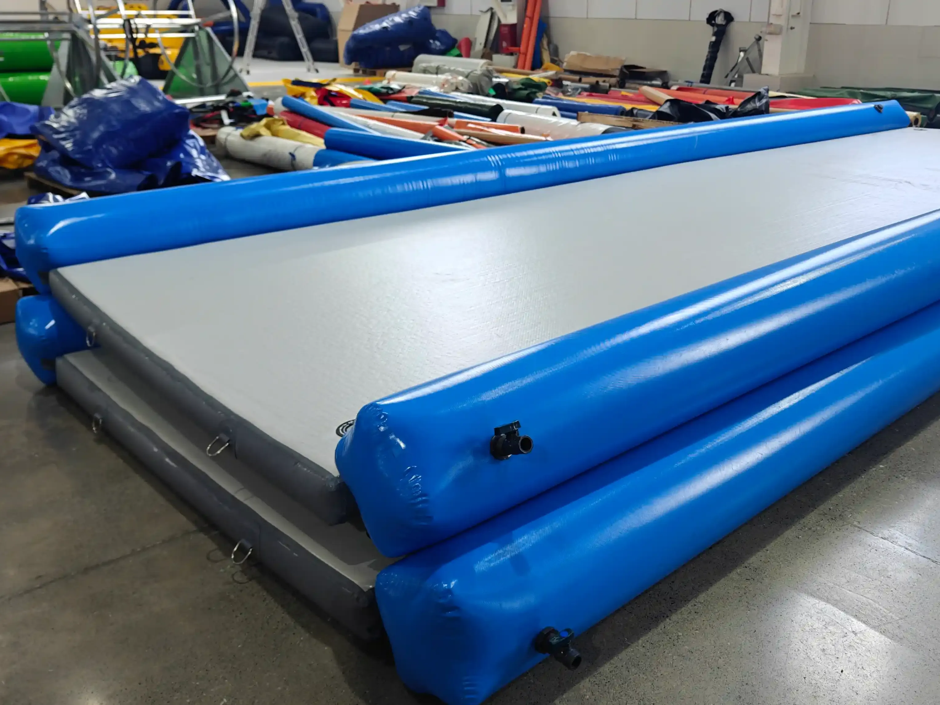 Plataforma de agua inflable Drop-Stitch